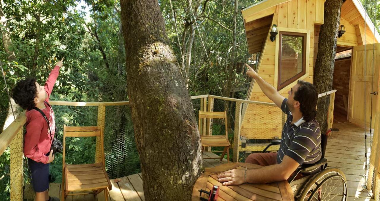 Готель Cabanas Bosques De Loncotraro Вільярріка Екстер'єр фото