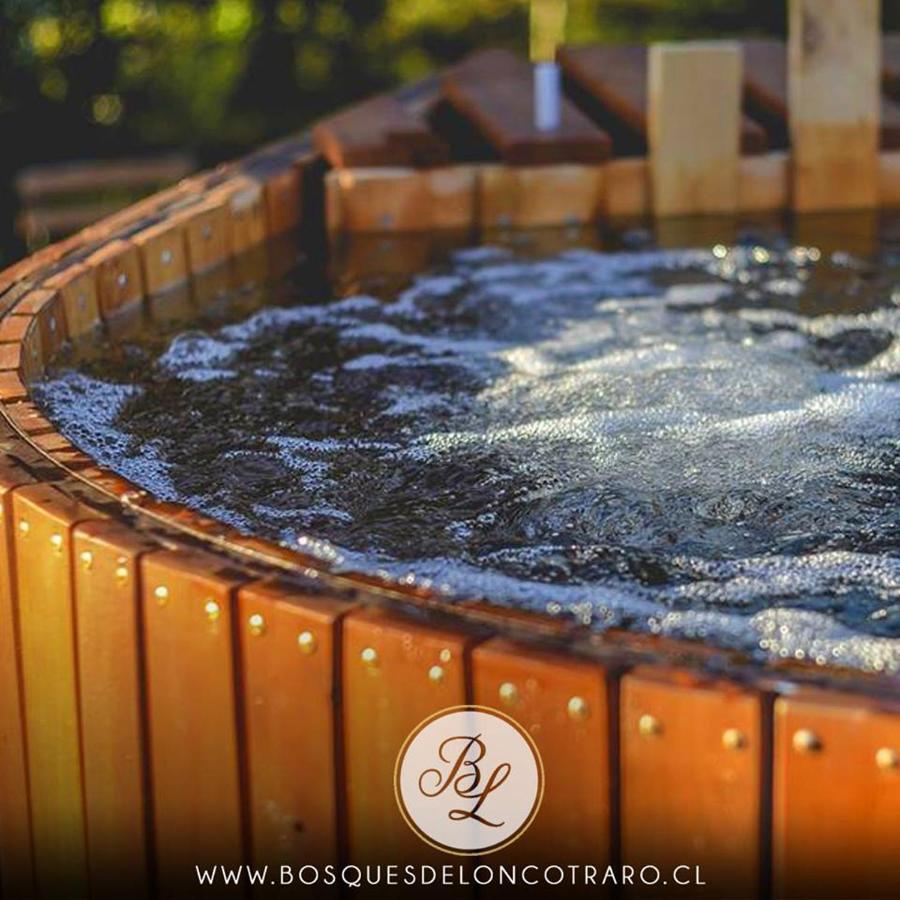 Готель Cabanas Bosques De Loncotraro Вільярріка Екстер'єр фото
